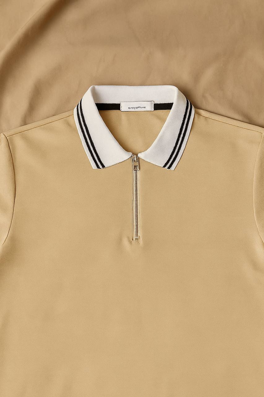 PACK 3 POLO ZIPPEE HAUTE QUALITE
