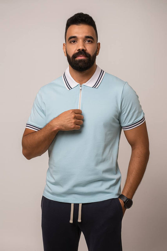 PACK 3 POLO ZIPPEE HAUTE QUALITE